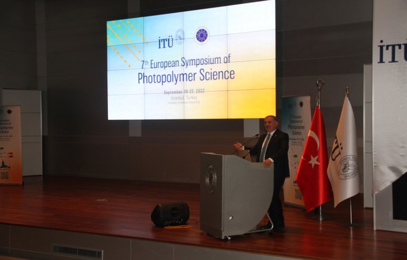 The Rector of ITU Prof. Dr. İsmail Koyuncu gave the opening speech of ESPS 22'