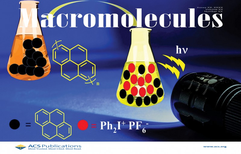 Recent article from our laboratory has been selected as a cover article in Macromolecules.